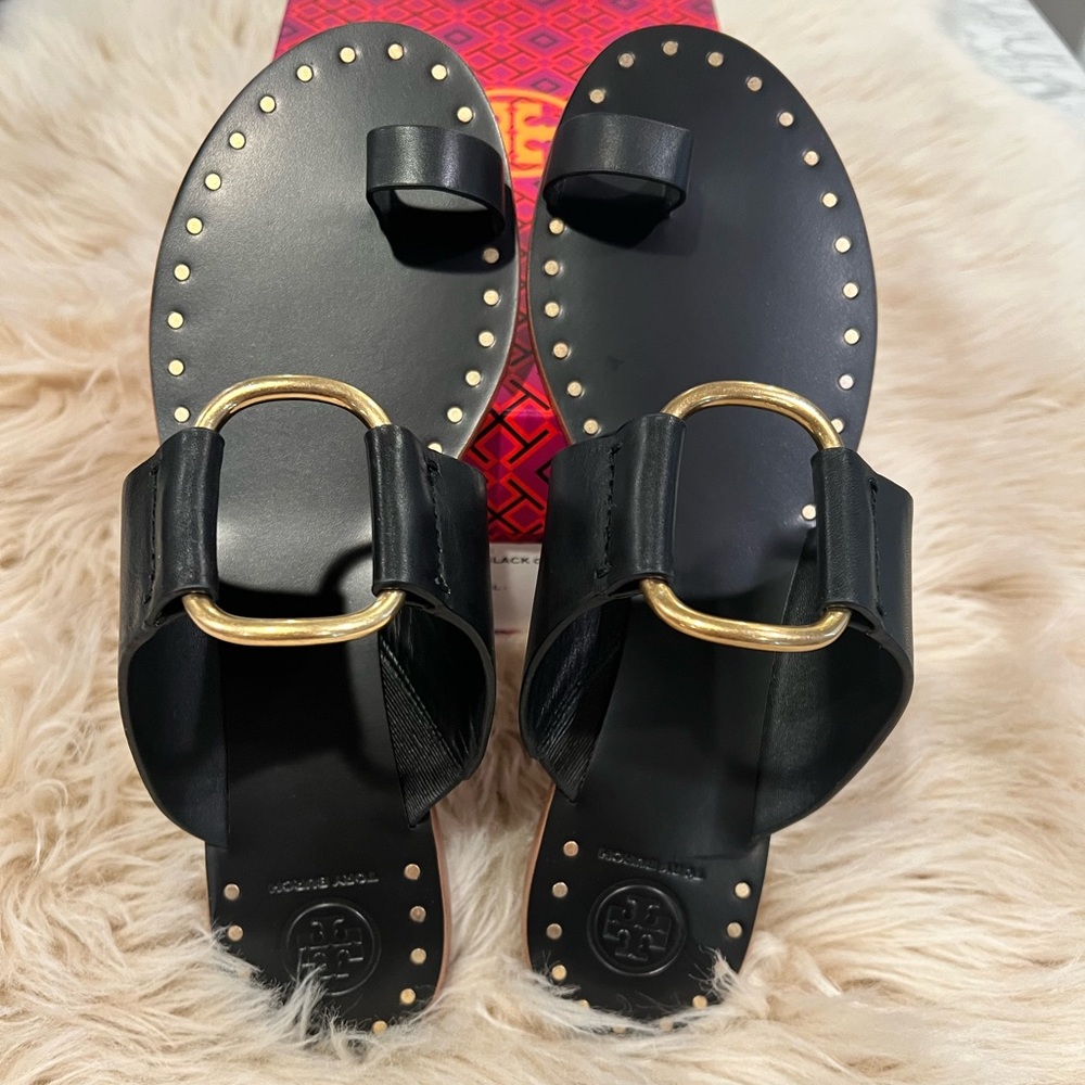 NIB Tory Burch Ravello Studded sandals. Size 11. So cute for Spring & Summer!!!